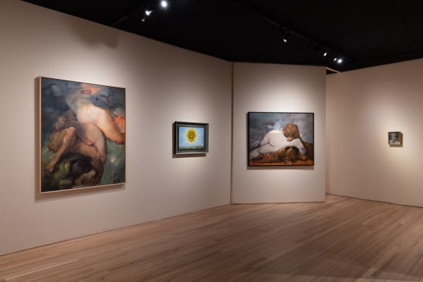 Dorothea Tanning, Installation view, "Dorothea Tanning: Transformations," ADAA The Art Show, The Part Avenue Armory, NYC, NY, 2021