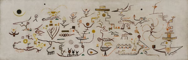 Alice Rahon, Thunderbird, 1946