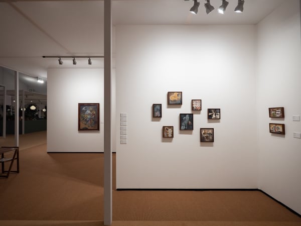 View of Landscapes of the Mind, Gallery Wendi Norris booth at Frieze Masters, October 2024. Photo by Michael Adair.