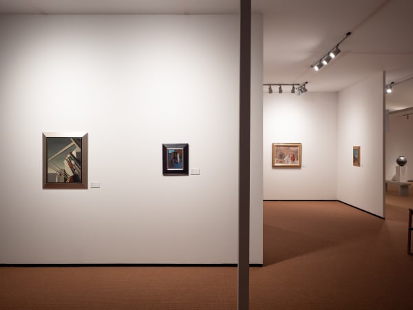 View of Landscapes of the Mind, Gallery Wendi Norris booth at Frieze Masters, October 2024. Photo by Michael Adair.