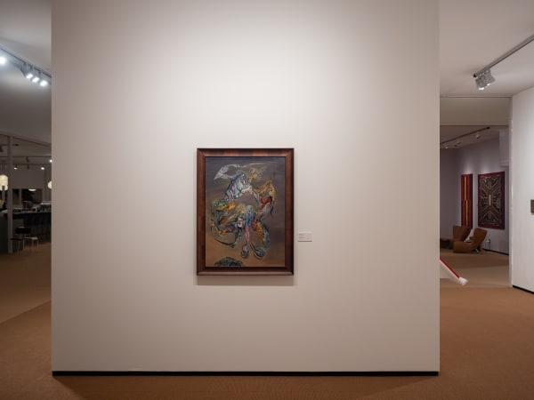 View of Landscapes of the Mind, Gallery Wendi Norris booth at Frieze Masters, October 2024. Photo by Michael Adair.