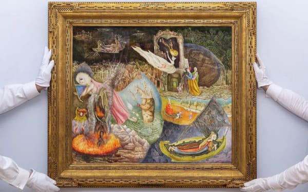 Les Distractions de Dagobert is to be offered with a $12-18 million estimate CREDIT: Leonora Carrington