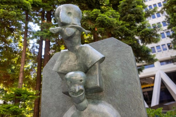 San Francisco Standard | Go Here Now: Transamerica Pyramid’s secret garden just got famed surrealist’s sculptures
