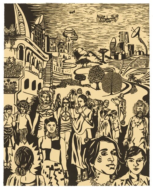 Architectural Digest India | Brooklyn-based Chitra Ganesh to reimagine the 1905 Bengali sci-fi novel Sultana’s Dream in bustling Soho
