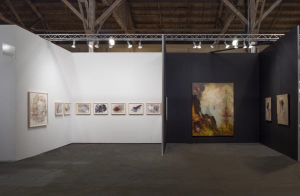 UNTITLED Art, San Francisco 2020, installation view, Gallery Wendi Norris, Booth A1, Pier 35, 1454 The Embarcadero, San Francisco, CA, January 16 – 19, 2020. Photo: David Stroud.
