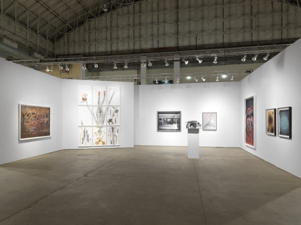 EXPO CHICAGO 2019, installation view, Gallery Wendi Norris, Booth 315, Navy Pier, 600 E Grand Ave, Chicago, IL, September 19 - 22, 2019. Photo: Dan Bradica.