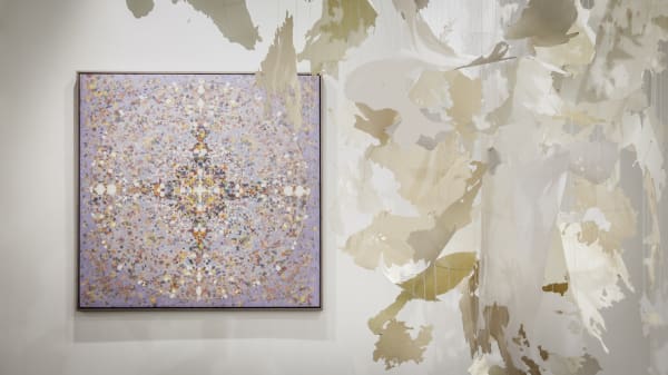 Art Dubai 2018, installation view, Madinat Jumeirah, Al Sufouh Road, Umm Suqeim, Dubai, UAE, Hall 2, Booth 9, March 21 - 24, 2018