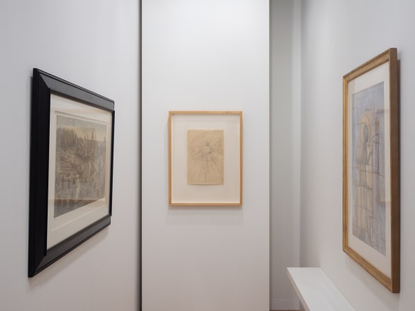 View of Leonora Carrington's Bestiary, Gallery Wendi Norris booth at Art Basel in Basel, June 2024. Photo by Photo by Michael Adair.