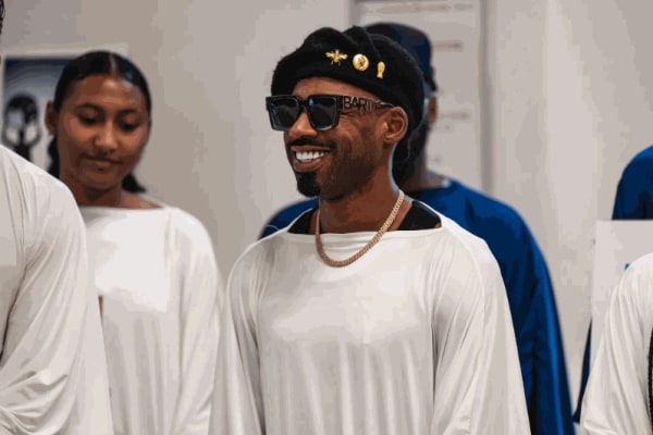 The New York fashion designer Winston Bartholomew Holder III, of the House of Bartholomew, designed the robes. Credit: Graham Dickie/The New York Times