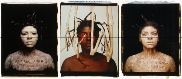“When I Am Not Here / Estoy Allá, Tríptico I,” 1996.