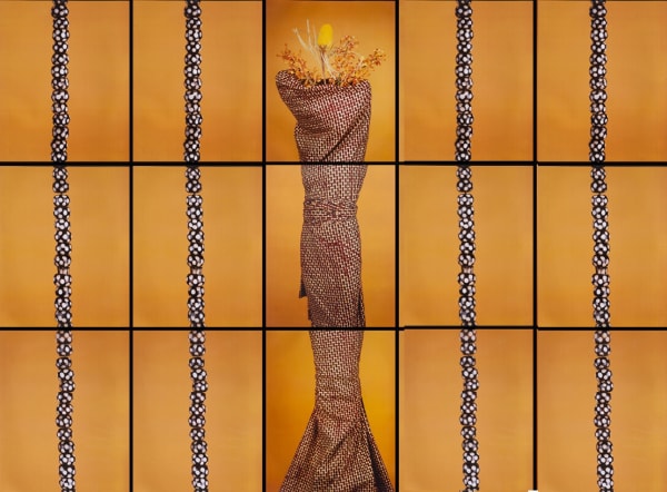 María Magdalena Campos-Pons, Classic Creole, 2003, 72 x 100 in (182.9 x 254 cm)