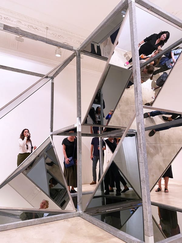 Eva Schlegel, Exhibition view, liminal spaces, Galerie Krinzinger, Vienna, 2022 Photos: Anna Donadel