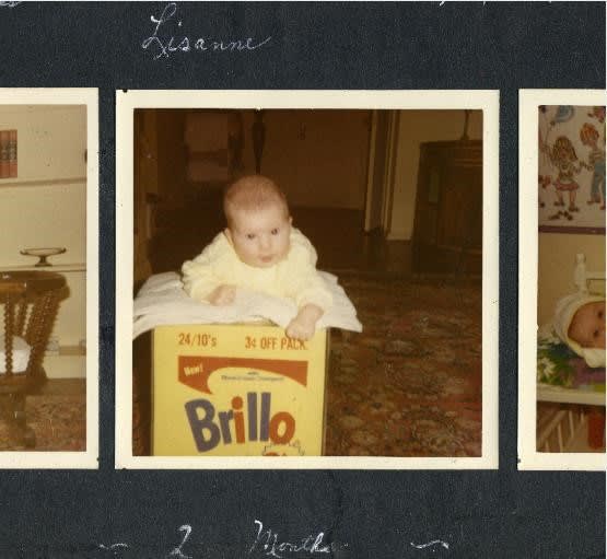 Lisanne Skyler on the Warhol Brillo box sculpture in 1969. (HBO)