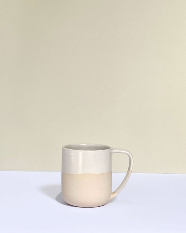 Cecile*M, White Mug