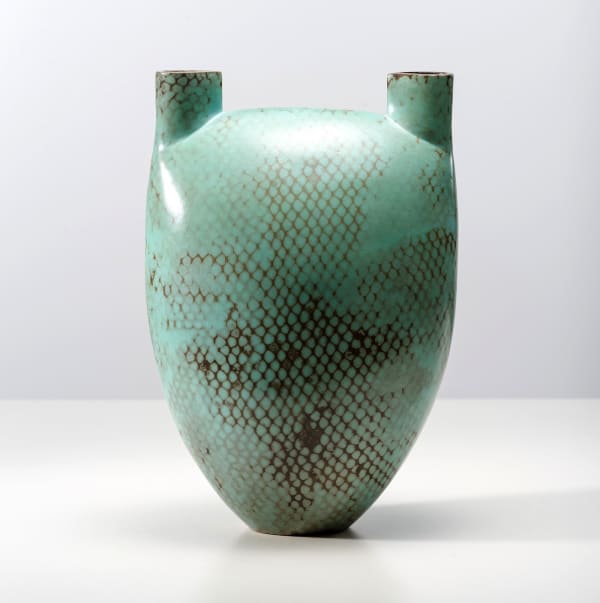 Alison Kay - Tilted Green Pattern Form II