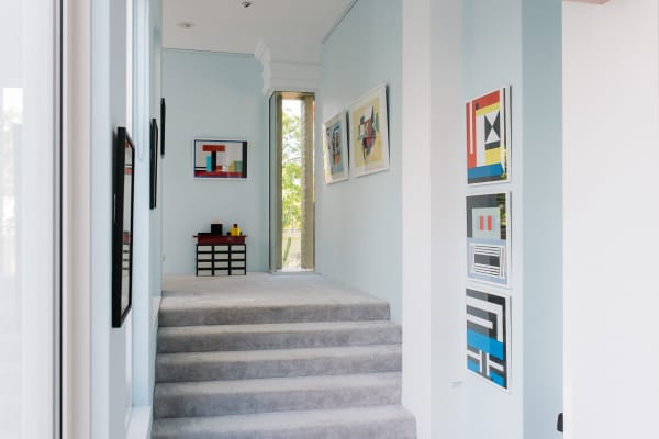 Installation view of OFFMARKET Gallery with works by Nathalie Du Pasquier and Mutina Edition ceramic artwork