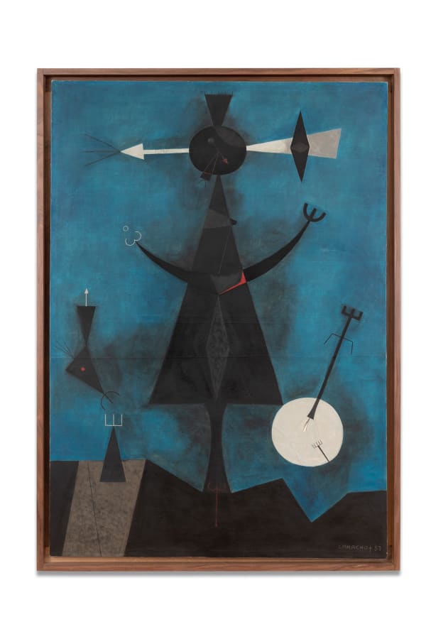 Jorge Camacho, Mysterious Personage, 1957