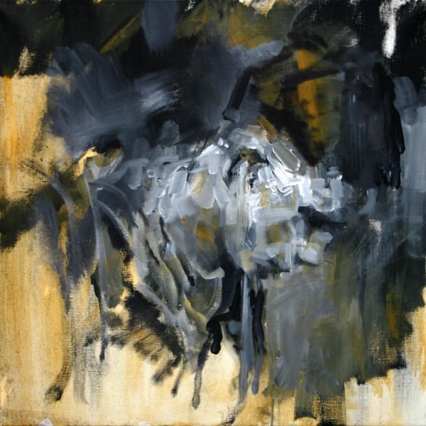 Towards Clov, 2006 oil on canvas 24 x 24 inches