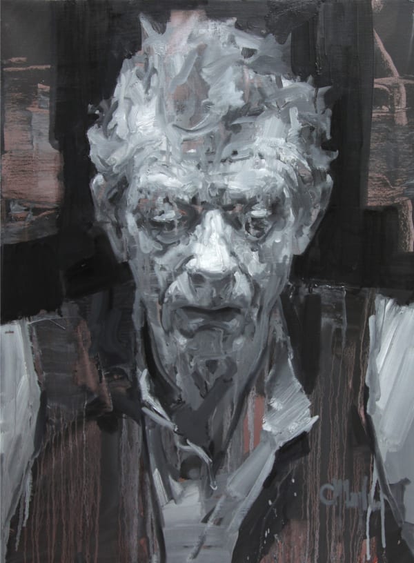 Krapp, 2006 oil on canvas 28 x 22 inches