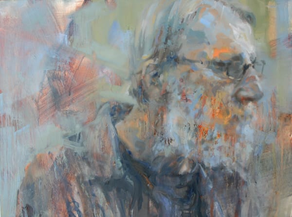 John 1, 2008 oil on board 21 x 29 inches