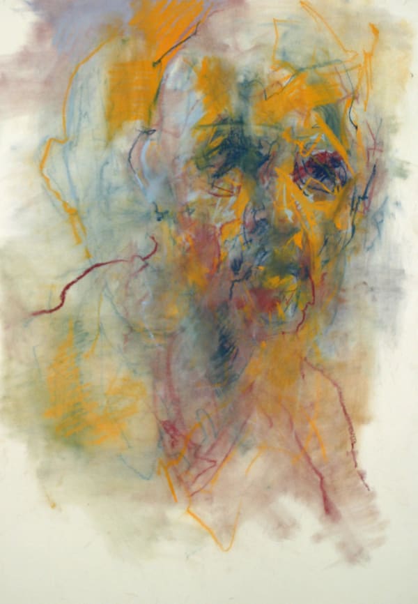 Camden Man D, 2008 chalk on paper 33 x 23 inches