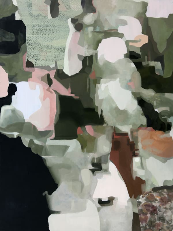 Green Arena, 2021 oil on canvas 48 x 36 inches