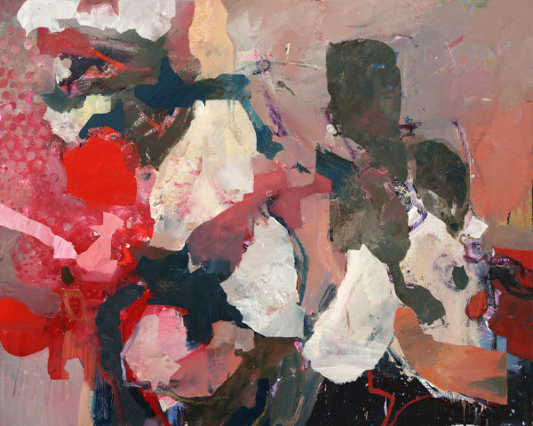 Eruption, 2021 oil on canvas 36 x 48 inches