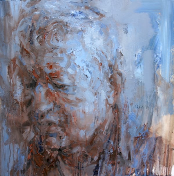 Gearoid Griffin 1, 2008 oil on board 24 x 24 inches