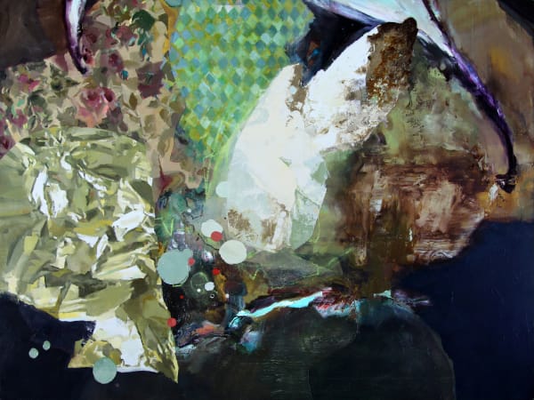 Costume Portrait (After Ghenie), 2017 oil on canvas 36 x 48 inches