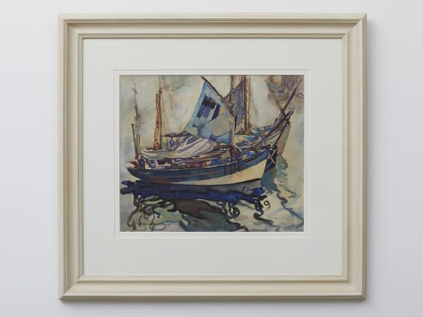 Fishing Boats at Concarneau, Maud Sherwood