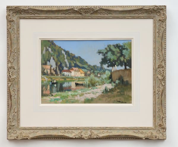 Emile Wegelin, Paysage du Doubs near Besancon