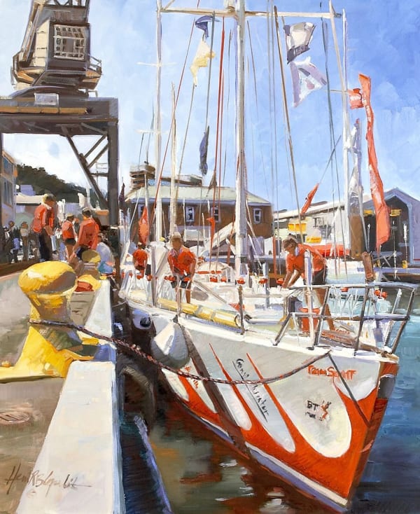 Henri Lepetit, Red Crew, B.T. Challenge, Wellington Harbour