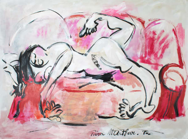 Piera McArthur, Nude Asleep #1, 2012