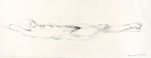 Raymond Ching, Nude 1979 Reclining