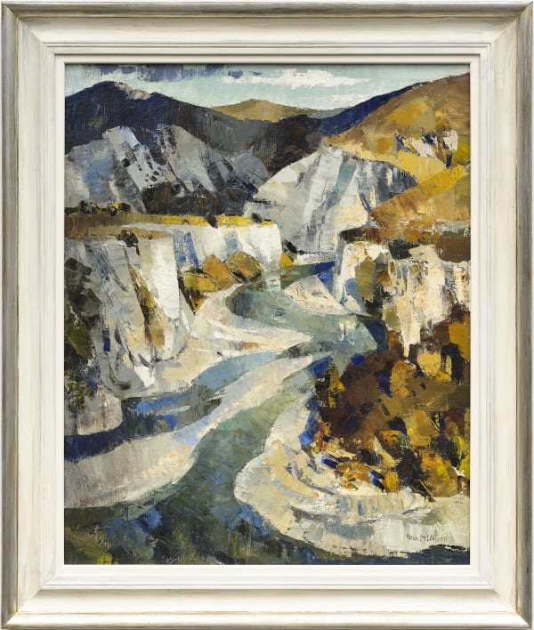 Peter McIntyre, The Awatere, Marlborough