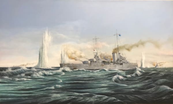 Sean Garwood, HMS 'Achilles' in the Battle of the River Plate, 1939