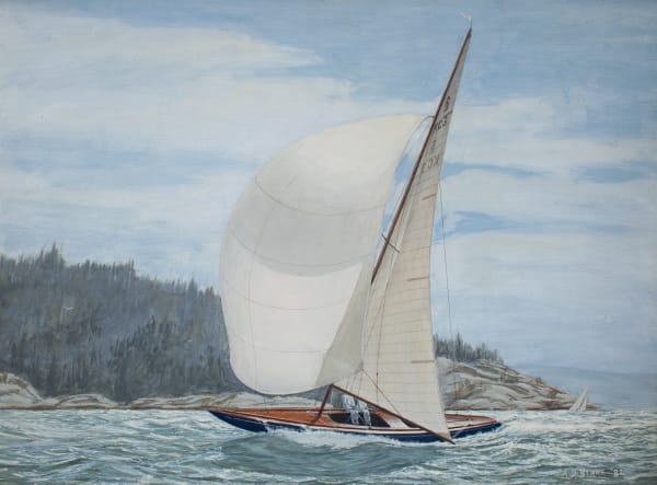 Anthony Blake, Old 6 metre yacht