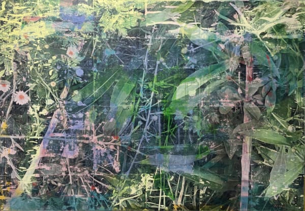 Mutual Memory 4, 162.2x112.1cm, Mixed media on canvas, 2024