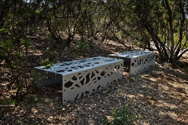 Peter Kogler, Untitled (grey), 2008