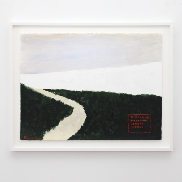 Ed Schlossberg - To Resolve Direction Ignore Words, 2021