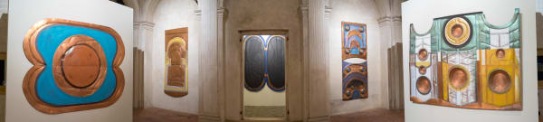 2018 David Novros Oratorio San Lupo Thomas Brambilla Installation View 1