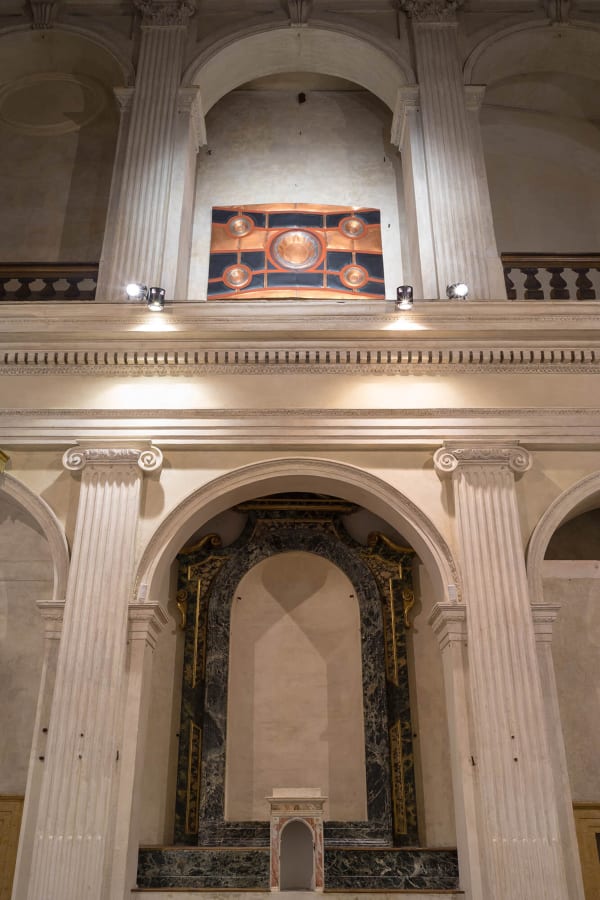 2018 David Novros Oratorio San Lupo Thomas Brambilla Installation View 10