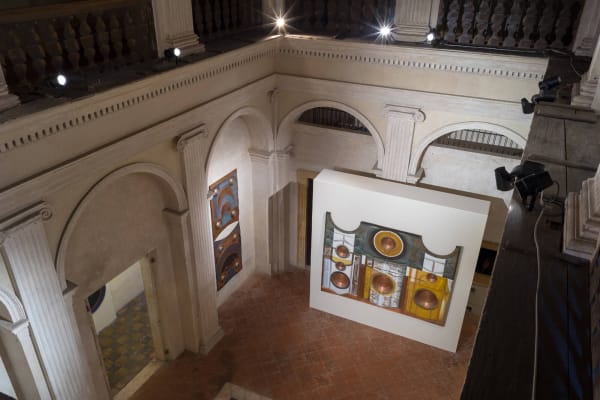 2018 David Novros Oratorio San Lupo Thomas Brambilla Installation View 13