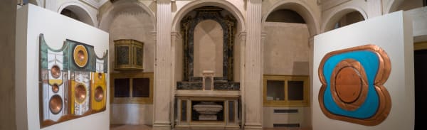 2018 David Novros Oratorio San Lupo Thomas Brambilla Installation View 14