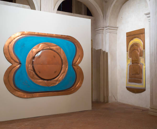 2018 David Novros Oratorio San Lupo Thomas Brambilla Installation View 3