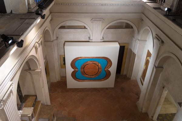 2018 David Novros Oratorio San Lupo Thomas Brambilla Installation View 6