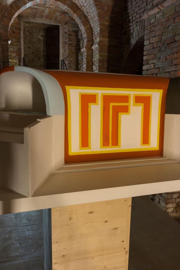 2018 David Novros Oratorio San Lupo Thomas Brambilla Installation View 8