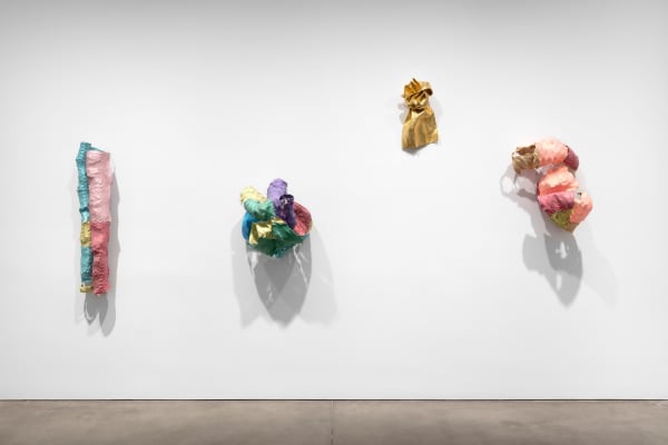 Lynda Benglis - Two persons exhibition - "Carl Andre & Lynda Benglis"