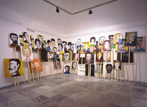 Marco Cingolani "Stropicciarsi gli occhi. Opere dal 1982 al 2002"
