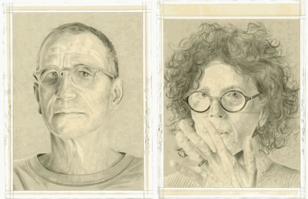 Robert Feintuch and Rona Pondick with Phong Bui